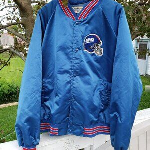 Vintage New York Giants Satin Chalk Line Jacket 3XL